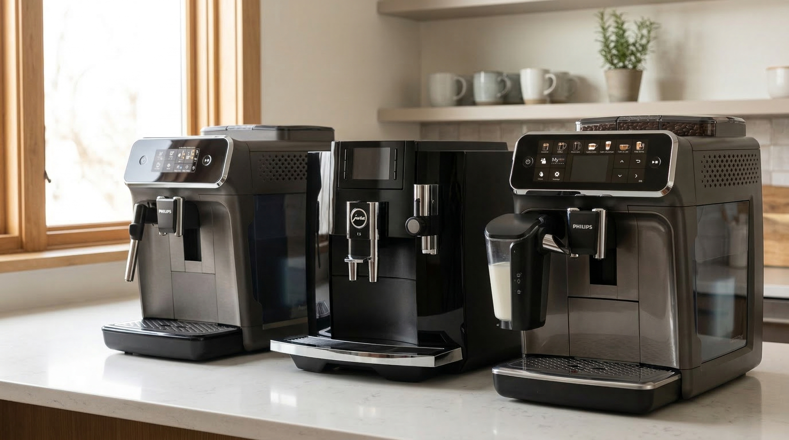 De 7 beste koffiemachines met bonen voor thuis
